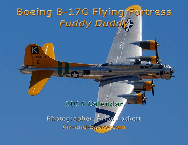 Lockett Books Calendar Catalog: Boeing B-17G Flying Fortress <em>Fuddy Duddy</em>